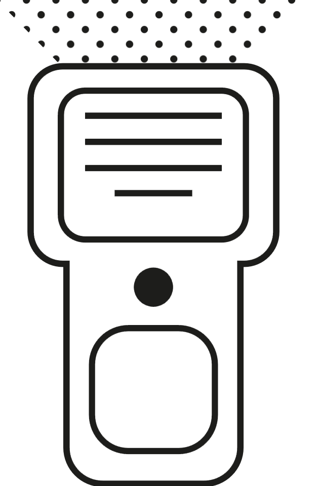 PDA scanning icon